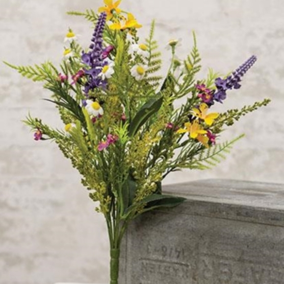 Meadow Flowers Floral Pick Decor - Picture 1 of 1